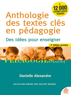 cover image of Anthologie des textes clés en pédagogie